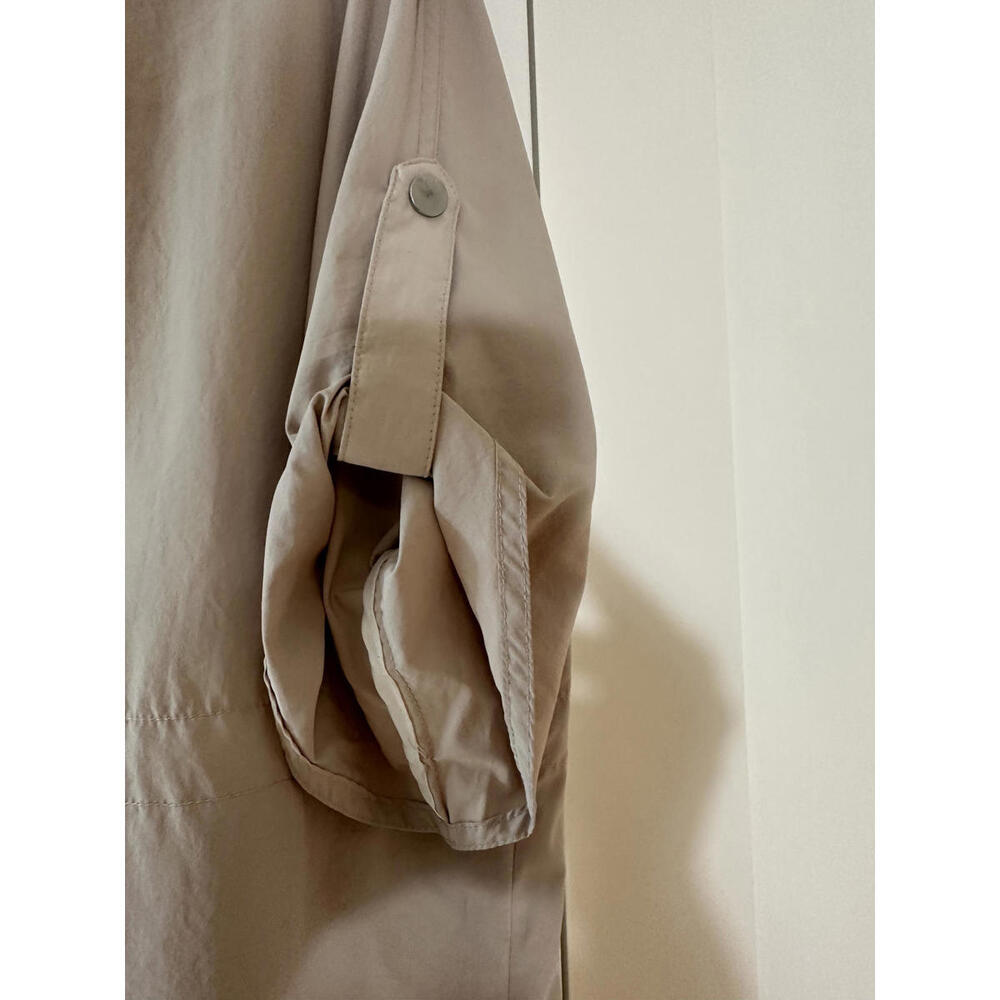 Zara Basic Women's Beige Lightweight Jacket Coat - image 5